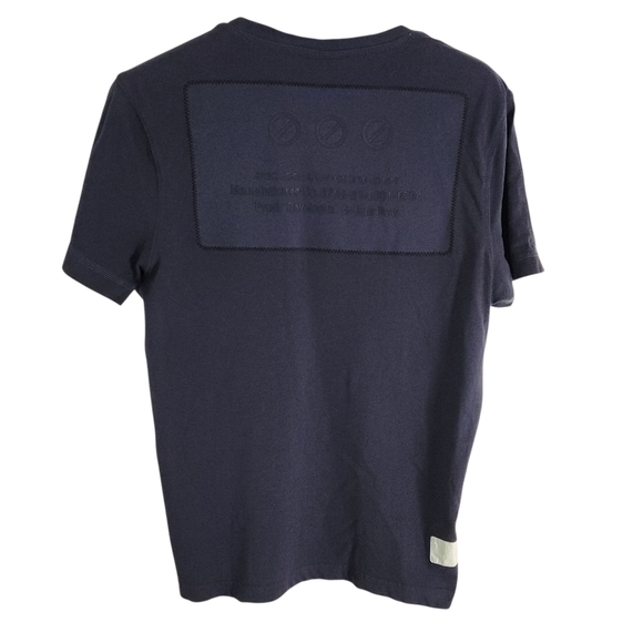 G-STAR RAW Graphic Logo T-Shirt navy medium - Picture 5 of 13